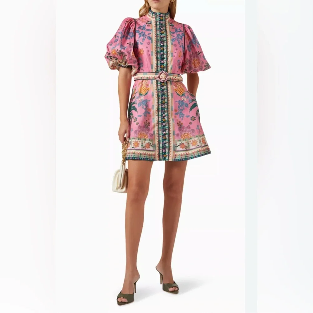 Zimmermann Floral Pink Dress - Picture 4 of 6
